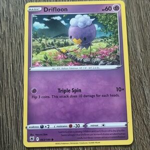 Drifloon pokemon card